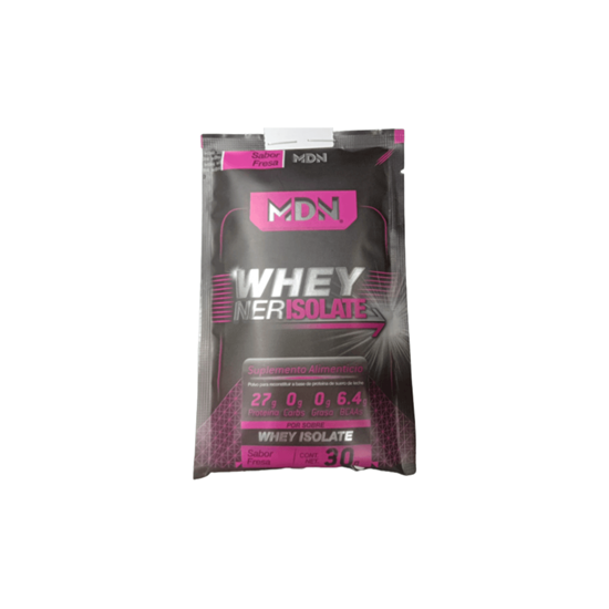 Imagen de Proteína láctea en polvo sabor plátano MDN Whey Ner Isolate 30g