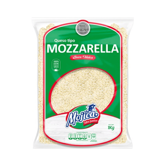Imagen de Queso tipo mozzarella rallado Mojica 1kg