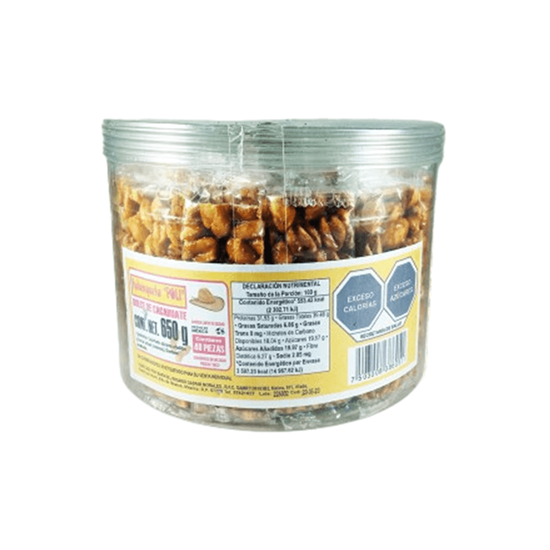 Imagen de Palanqueta combinada de cacahuate y amaranto Poli estuche con 40 pzas (650g)