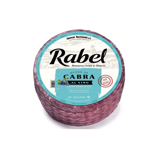 Imagen de Queso de cabra al vino Rabel 550g aprox.