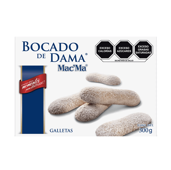 Imagen de Galletas Mac'Ma Bocado de Dama 300g