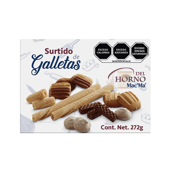 Imagen de Surtido de galletas Mac'Ma Del Horno 272g