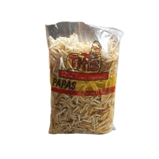 Imagen de Papas fritas crujientes 100% naturales tipo papatinas Titis 500g