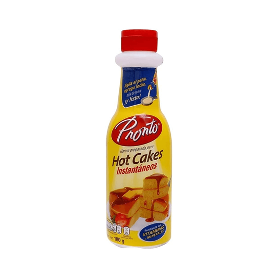 Imagen de Harina preparada para elaborar hot cakes instantáneos Pronto 180g