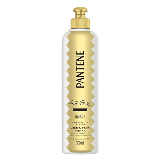 Imagen de Crema para peinar hidratación extrema Pantene Pro-V Anti-Frizz 300ml