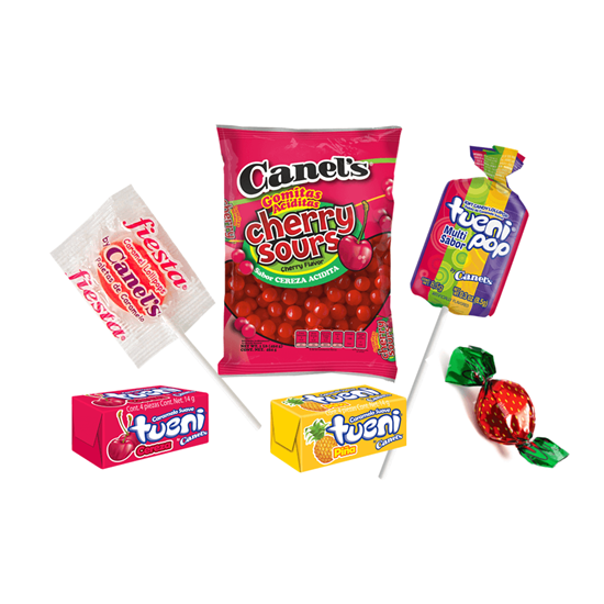 Imagen de Surtido de caramelo y goma de mascar Canel's El Piñatero Mega a granel