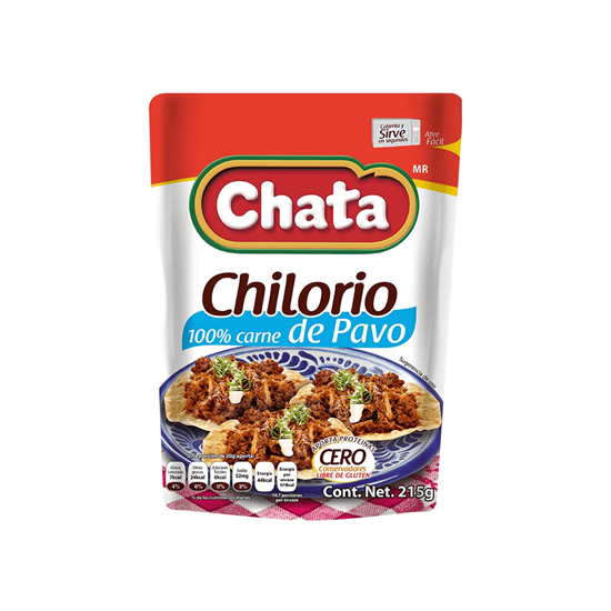 Imagen de Chilorio 100% carne de pavo Chata 215g