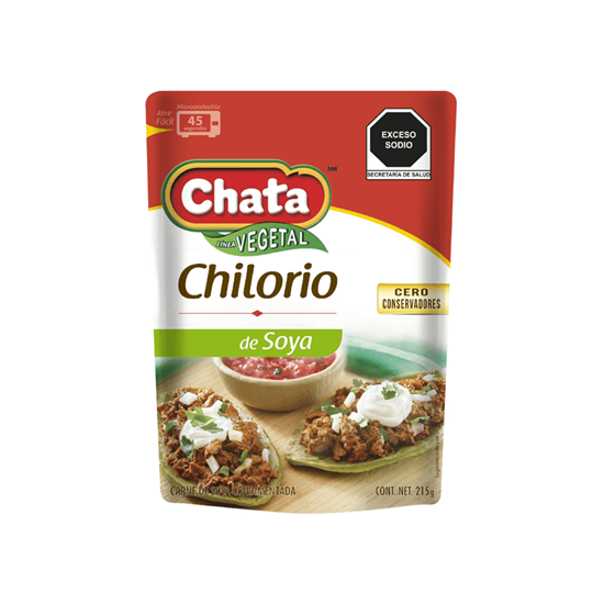 Imagen de Chilorio de soya Chata 215g