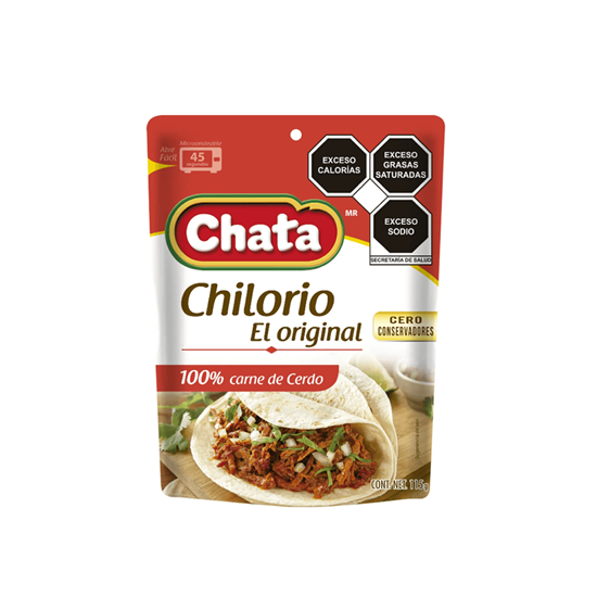 Imagen de Chilorio 100% carne de cerdo Chata 115g