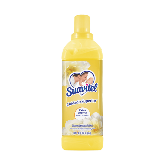 Imagen de Suavizante acondicionador de telas Suavitel Cuidado Superior Fresco Aroma de Sol 850ml