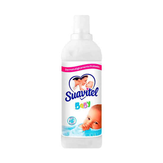 Imagen de Suavizante acondicionador de telas hipoalergénico Suavitel Baby 850ml