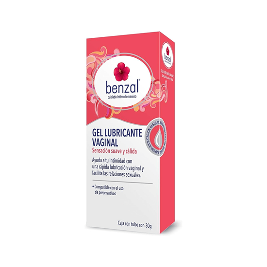 Imagen de Gel lubricante vaginal Benzal Sensación suave y cálida 30g