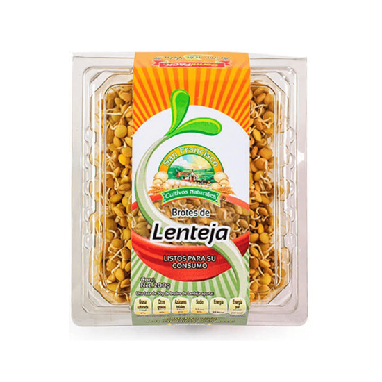 Imagen de Brotes de lenteja listos para consumir San Francisco en domo de 200g