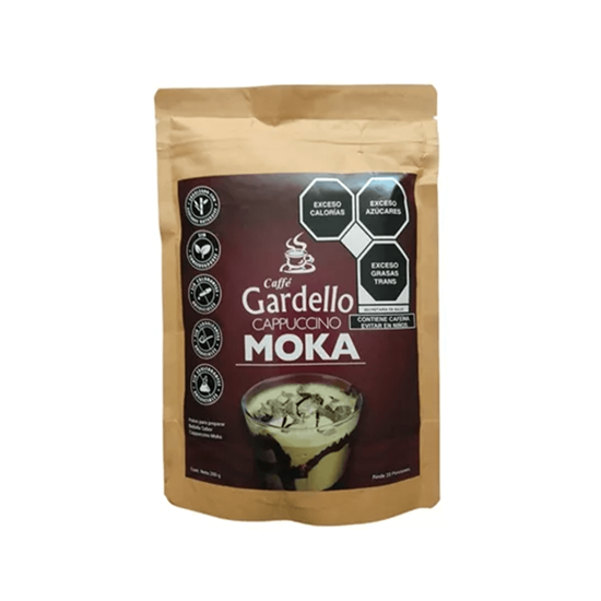 Imagen de Polvo para preparar café sabor cappuccino moka Caffé Gardello 280g