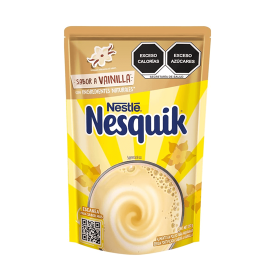 Imagen de Polvo para preparar bebida sabor vainilla Nestlé Nesquik 357g