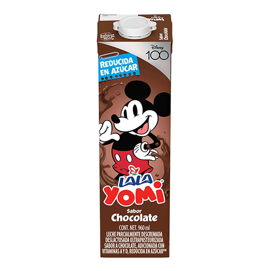 Imagen de Leche sabor chocolate reducida en azúcar Lala Yomi 1L