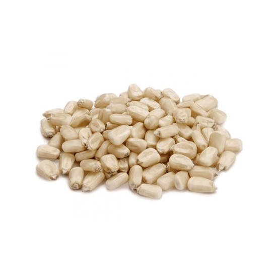 Imagen de Granos de maíz blanco deshidratado en domo 250g aprox.