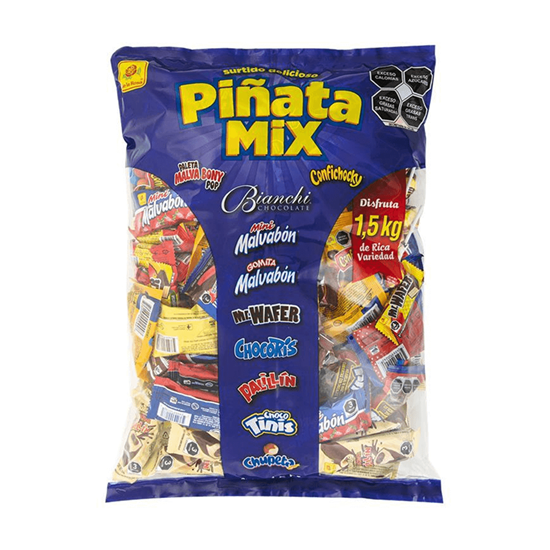 Imagen de Dulces piñateros surtidos De la Rosa Piñata Mix 1.5kg