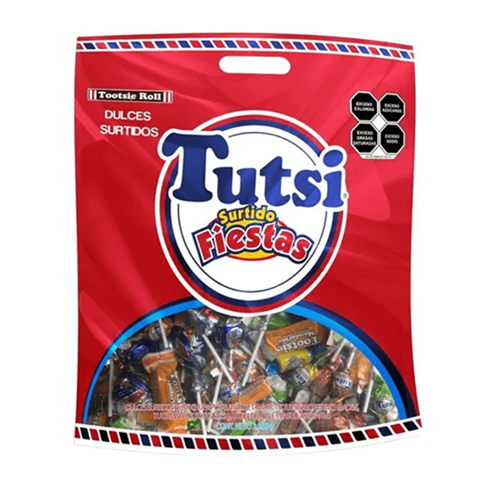 Imagen de Dulces piñateros surtidos Tutsi Surtido Fiestas 2.2kg