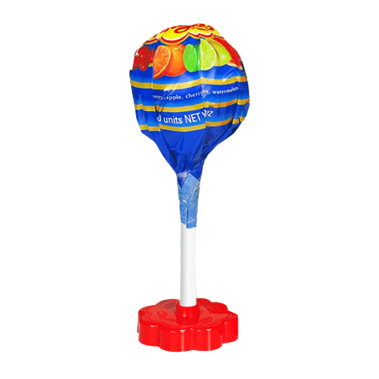 Imagen de Paleta Chupa Chups gigante para regalo rellena con 10 paletas de caramelo macizo Chupa Chups