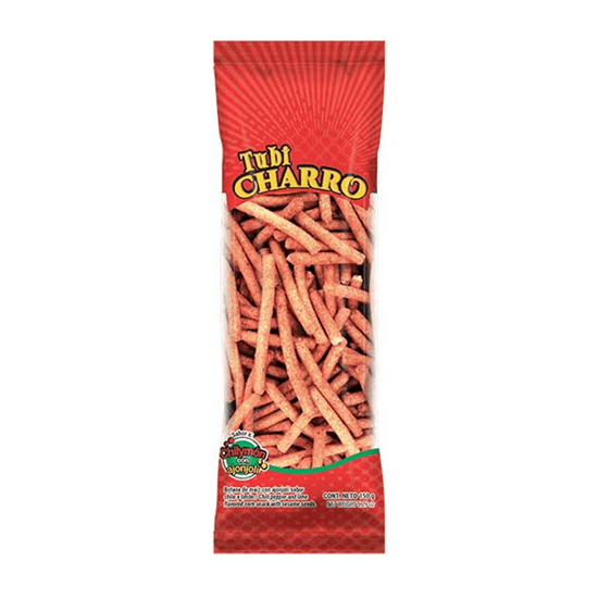 Imagen de Botana de maíz con ajonjolí sabor chile y limón Sol Tubi Churritos 150g
