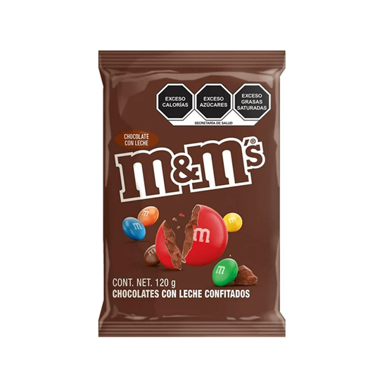 Imagen de Chocolates con leche confitados M&M's 120g
