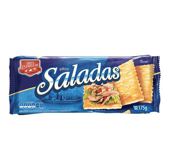 Imagen de Galletas Tres Estrellas Saladas 175g