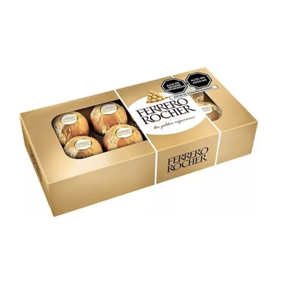Imagen de Chocolates Ferrero Rocher 8 pzas (100g)