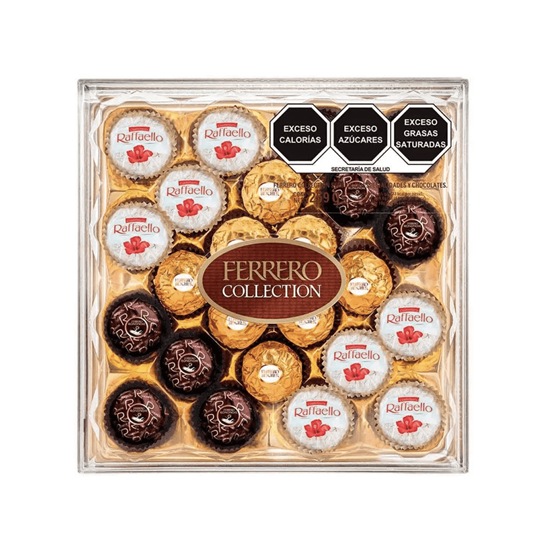 Imagen de Chocolates surtidos Ferrero Collection caja acrílico 24 pzas (259g)