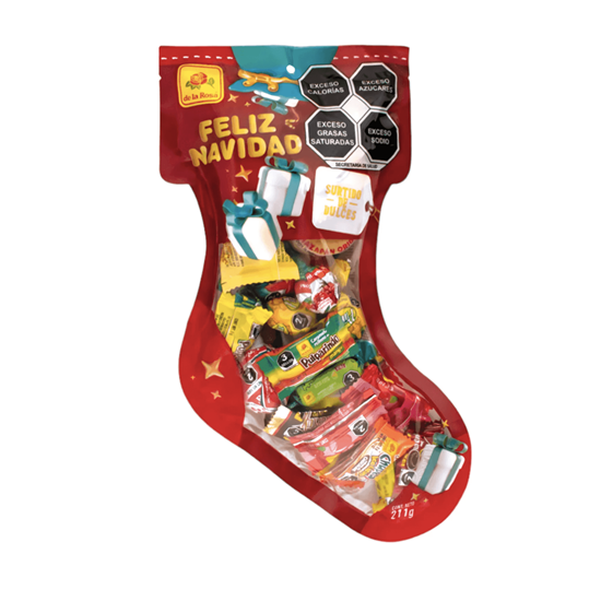 Imagen de Dulces surtidos bota navideña mediana De La Rosa 211g