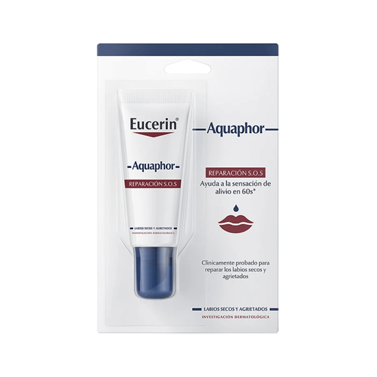 Imagen de Bálsamo para labios secos y agrietados Eucerin Aquaphor SOS 10ml (9.5g)