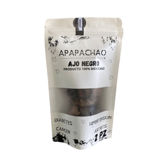 Imagen de Ajo negro premium Apapachao 2 pzas