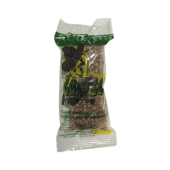 Imagen de Dulce artesanal rollo de guayaba natural con cajeta y nuez Guayeco Nugatín 80g