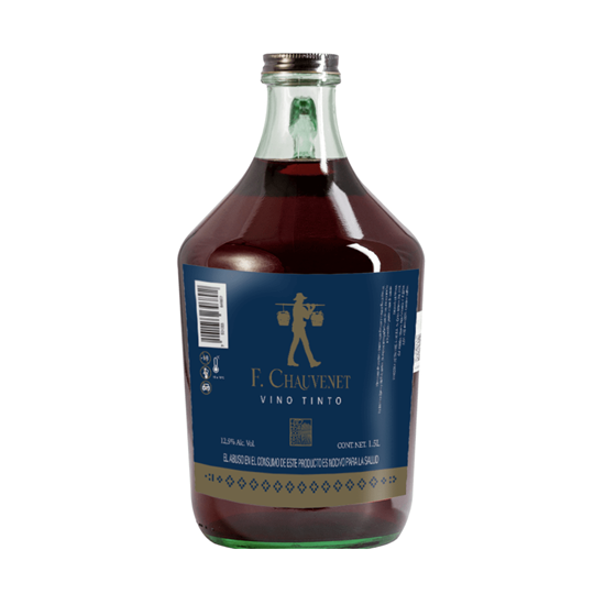 Imagen de Vino tinto F. Chauvenet garrafa de vidrio 4L