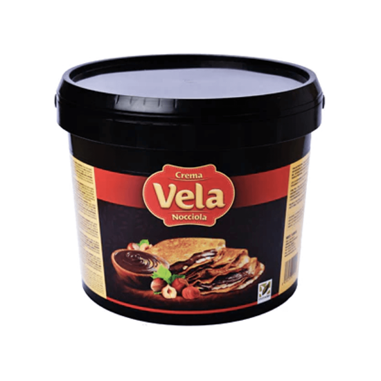 Imagen de Crema de avellanas untable Eurocao Vela Nocciola 6kg