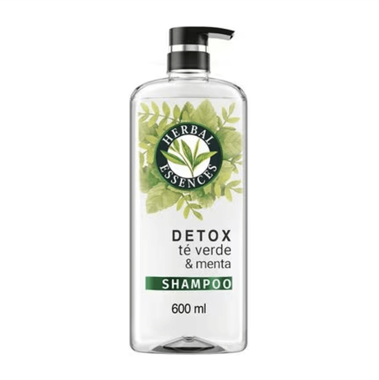 Imagen de Shampoo con té verde & menta Herbal Essences Detox 600ml