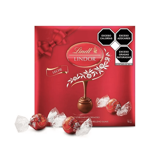 Imagen de Chocolates con leche con relleno suave Lindt Lindor 96g