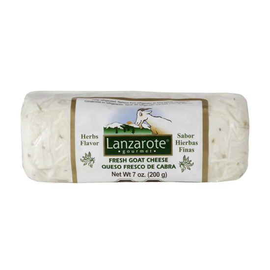 Imagen de Queso fresco artesanal de cabra sabor hierbas finas Lanzarote Gourmet 200g