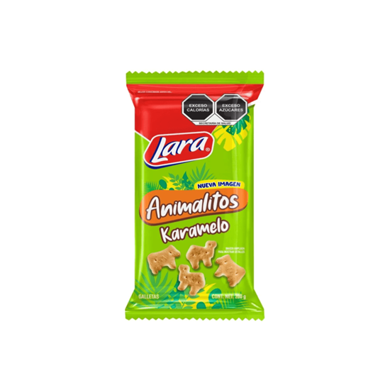 Imagen de Galletas de animalitos Lara Animalitos Karamelo 200g