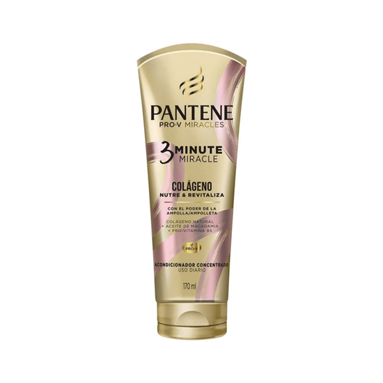 Imagen de Acondicionador concentrado Pantene Pro-V Miracles 3 Minute Miracle Colágeno Nutre & Revitaliza 170ml