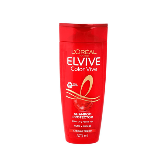 Imagen de Shampoo protector para cabello teñido L'Oreal Paris Elvive Color Vive 370ml