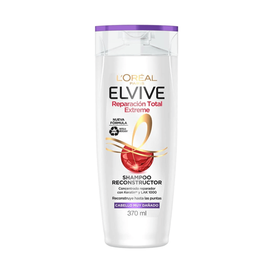 Imagen de Shampoo reconstructor para cabello largo y dañado L'Oreal Paris Elvive Dream Long 370ml