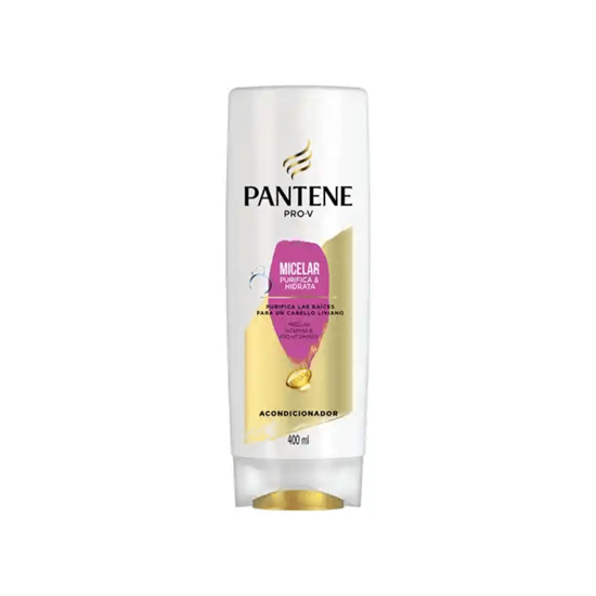 Imagen de Acondicionador sin silicona Pantene Pro-V Micelar Purifica & Hidrata 400ml