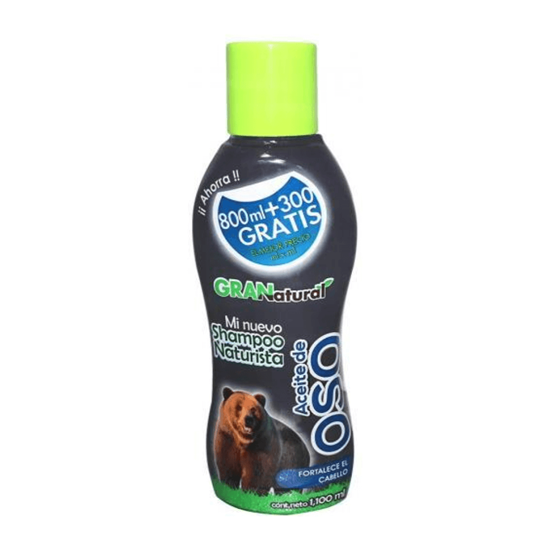 Imagen de Shampoo naturista fortalecedor GRANatural aceite de oso 1,100ml