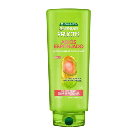 Imagen de Acondicionador disciplinante sin parabenos para cabello esponjado Garnier Fructis Adiós Esponjado 650ml