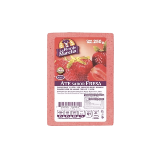 Imagen de Ate sabor fresa Flor de Morelia 250g