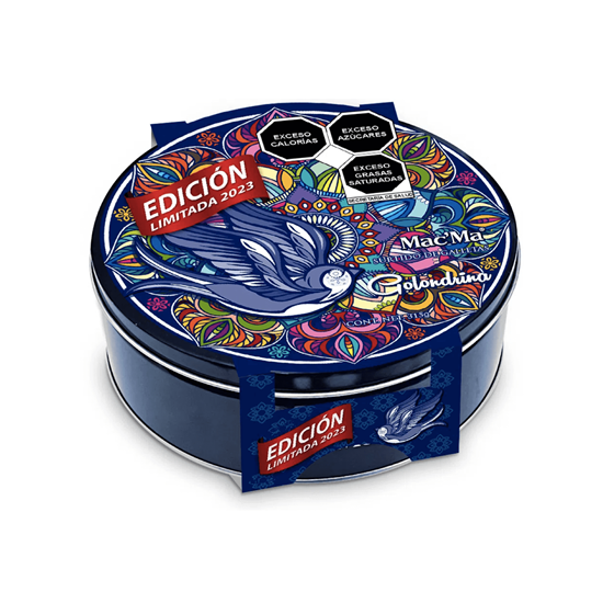 Imagen de Galletas surtidas Mac'Ma lata mandala golondrina 315g