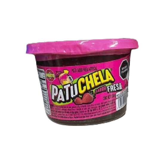 Imagen de Pasta escarchadora para michelada sabor fresa Pavito Patuchela 500g