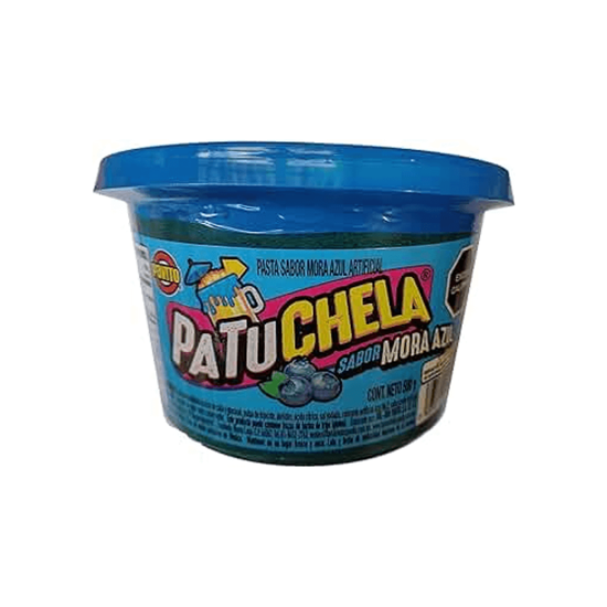 Imagen de Pasta escarchadora para michelada sabor mora azul Pavito Patuchela 500g