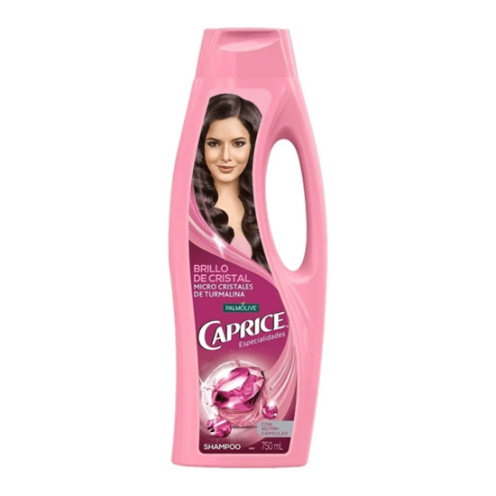 Imagen de Shampoo Palmolive Caprice Especialidades Brillo de Cristal micro cristales de turmalina 750ml